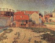 Paul Signac Gasometers at Clichy oil painting picture wholesale